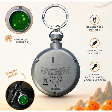 Llavero radar Dragon Ball Z